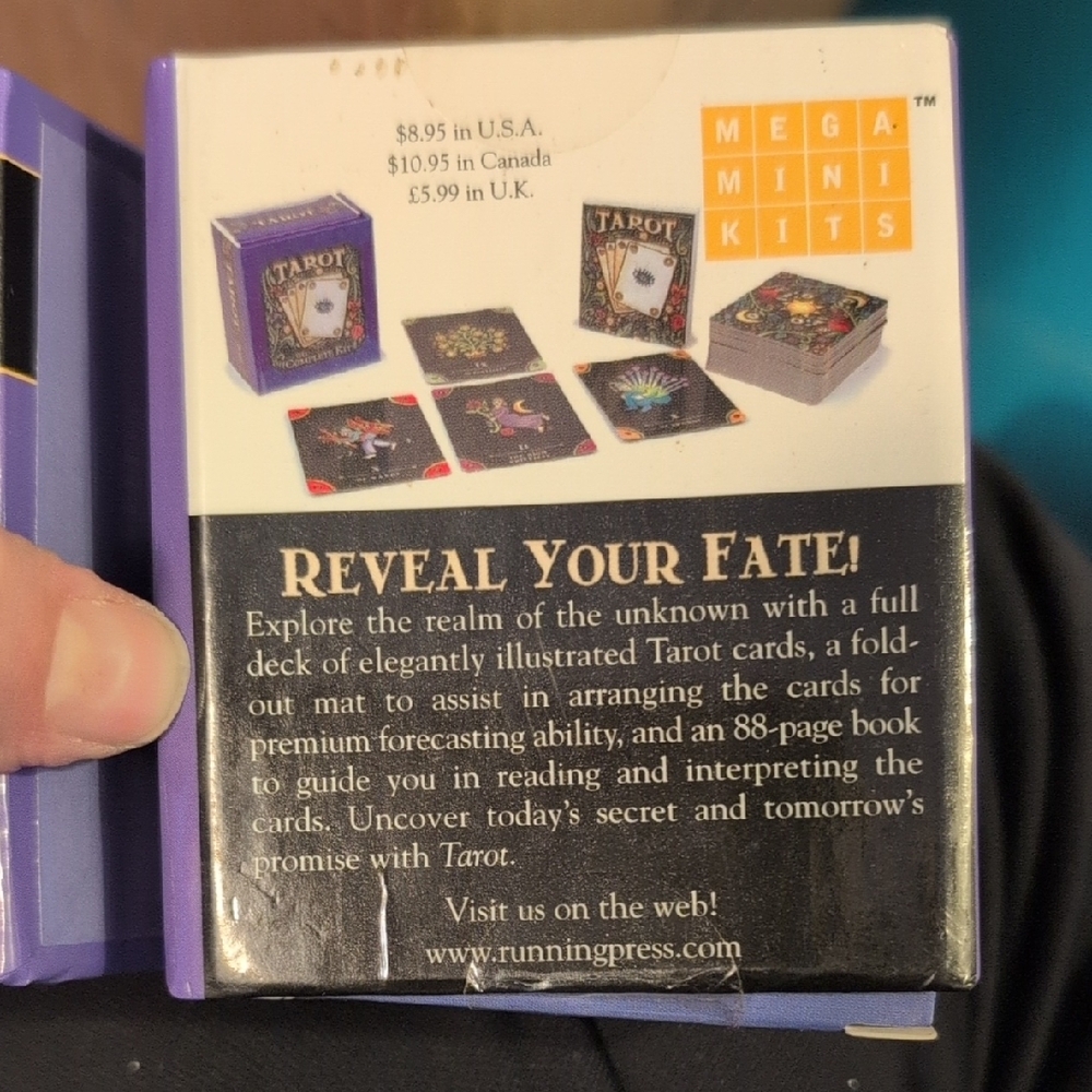 Mystical Tarot Kit in Blue Box - Picture 4 of 8
